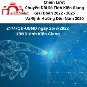 Chiến Lược Chuyển Đổi Số Tỉnh Kiên Giang | 2174/QĐ-UBND 2022